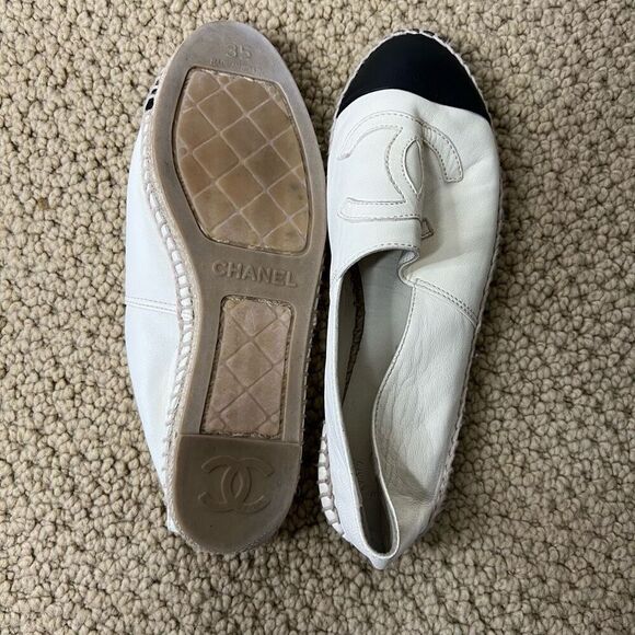 Chanel Leather Espadrilles - Picture 5 of 6